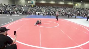 78 lbs Quarterfinal - Addison Carrion, Douglas County Grapplers vs Lorenzo The Show Castro, Moses Lake WC