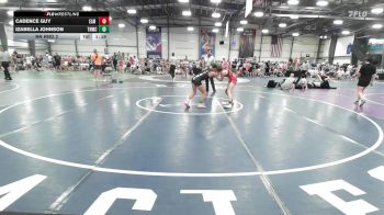 100 lbs Rr Rnd 2 - Cadence Guy, Elm Street Grapplers vs Izabella Johnson, TNWC Divas