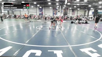100 lbs Rr Rnd 2 - Cadence Guy, Elm Street Grapplers vs Izabella Johnson, TNWC Divas
