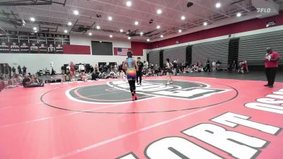 120 lbs Round 5 (12 Team) - Jaylee Keller, Cradletown Wrestling Academy vs Saraval McGregor, 5280 TWO