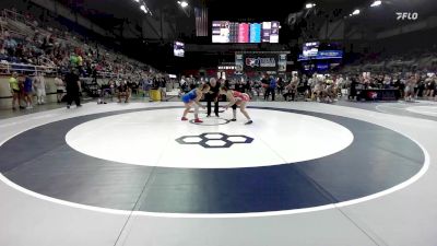 130 lbs Champ. Rd Of 128 - Nevaeh Wilson, IN vs Kenzlie Crain, KS