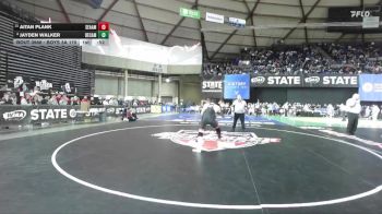 Boys 3A 175 lbs Cons. Round 7 - Jayden Walker, Decatur vs Aitan Plank, Seattle Academy