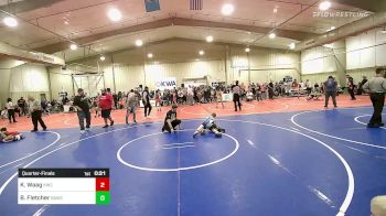 55-58 lbs Quarterfinal - Karson Waag, Keystone Wrestling Club vs Bradley Fletcher, Broken Arrow Wrestling Club