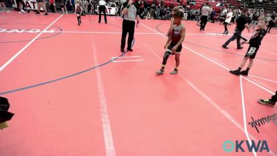 76 lbs 2nd Place - Brylan Mcgonigal, Cleveland Take Down Club vs Alexander Fee, Perry Wrestling Academy