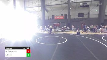 69 lbs Rr Rnd 2 - Mason Crouter, Outlaw WC vs Luciano Gil, Independent