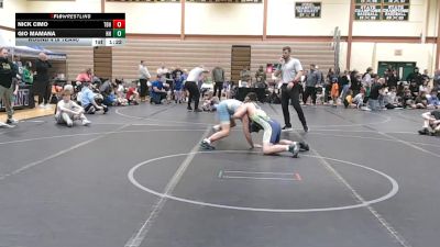 155 lbs Round 4 (8 Team) - Gio Mamana, Headhunters vs Nick Cimo, Team Blue Hen