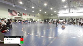 72 lbs Cons. Round 3 - Tate Strait, Marsh Valley Wrestling Club vs Cooper Hennefer, Declo Stingers