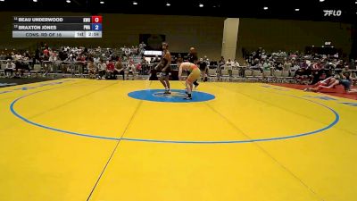 144 lbs Cons. Rd Of 16 - Beau Underwood, Kansas Wrestling United vs Braxton Jones, Primal Wrestling Academy