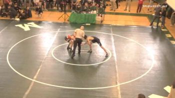 132 lbs Consolation - Dylan Barker, Tollgate vs Austin MacArthur, Bristol-Plymouth/Coyle Cassidy