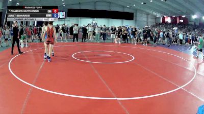 138 lbs Champ. Round 2 - Charles Hutchison, Contenders Wrestling Academy vs Jeret Edwards, Murphysboro Wrestling