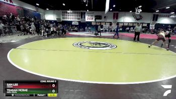 120 lbs Cons. Round 3 - Sam Lee, Crespi vs Teagan McRae, Mira Costa