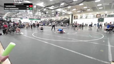 113 lbs Cons. Round 6 - Justin Davis, RWC vs Noah Henderson, Unaffiliated
