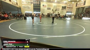 126 lbs Quarterfinal - Kobe Cervantes, Eastmont vs Jaiden Peak, West Valley (Spokane)