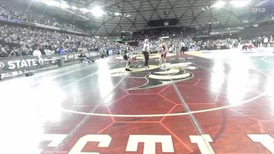 Boys 3A 106 lbs Champ. Round 2 - Drayson Lathim, Hermiston vs Gaige Cartwright, White River