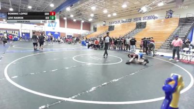 75-80 lbs Semifinal - Levi Rankin, OCRTC vs Dominic Lopez, Monster Garage