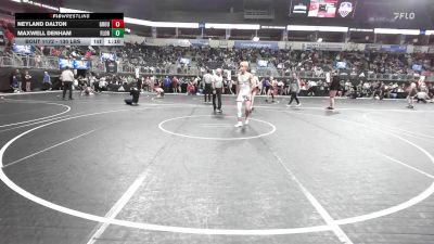 130 lbs Consi Of 8 #2 - Neyland Dalton, Ground Zero vs Maxwell Denham, Florida National Wrestling Team
