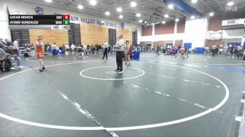 144 lbs Cons. Round 4 - Lucas Mojica, Rosemead vs Ayden Gonzales, Wasco Union