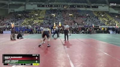 133 lbs Quarters & 1st Wb (16 Team) - James Wright, Central Missouri vs Reece Barnhardt, UMary