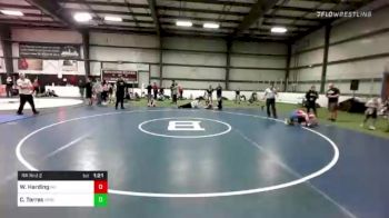 100 lbs Rr Rnd 2 - William Harding, Maine vs Cash Torres, Merrimack Middle School