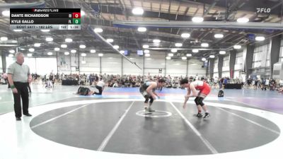 182 lbs Round Of 16 - Dante Richardson, RI vs Kyle Gallo, FL