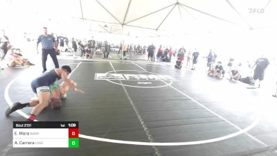 150 lbs Round Of 16 - Edgar Mora, Warriors WC vs Alek Carrera, Long Beach Polytechnic HS