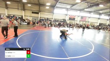 86 lbs Consi Of 8 #2 - Grady Schay, Horizon vs Cash Kelly, Yuma Grit