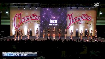 RAMS All Stars - Frost [2025 L1 Junior - D2 - Small Day 1] 2025 Champion Cheer and Dance Grand Nationals