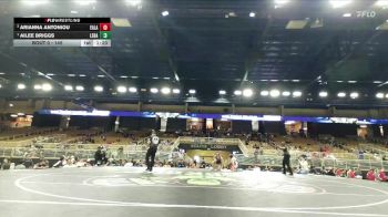 145 lbs 1st Place Match - Ailee Briggs, Lemon Bay vs Arianna Antoniou, East Lake