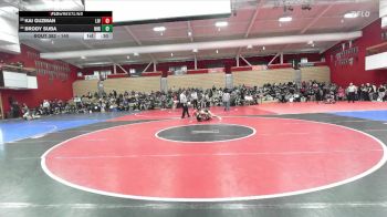 140 lbs Cons. Round 1 - Kai Guzman, Livermore vs Brody Suba, Miramonte