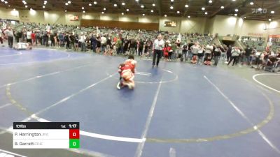 101 lbs Semifinal - Peyton Harrington, Jr Eagles vs Bronwynn Garrett, Other Team