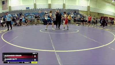 132 lbs Champ. Round 2 - Alexander Ferari, IL vs Gunner Butt, IN