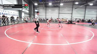 142 lbs Rr Rnd 1 - Zachary Parks, Roughnecks - MS vs Owen Moss, Silo - MS