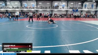 Elite 165 lbs Semifinal - Michael Caliendo, Iowa vs Cooper Willis, Augsburg
