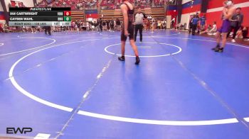 126 lbs Consi Of 8 #2 - Ian Cartwright, Verdigris vs Caysen Wahl, Bristow