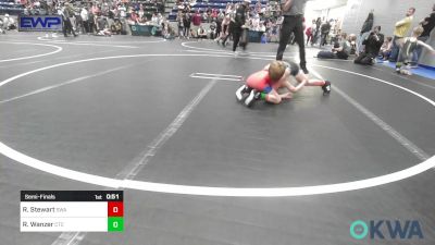 61 lbs Semifinal - Rex Stewart, Shelton Wrestling Academy vs Randy Wanzer, Chandler Takedown Club