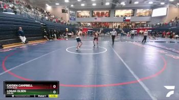 113 lbs Round 5 - Logan Olsen, Airline vs Cayden Campbell, Allen Blue