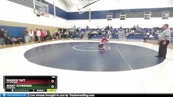 106 lbs Semifinal - Bodey Schweiger, Riverside vs Maddox Taft, Mt. Spokane