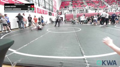 110 lbs Rr Rnd 1 - Asher Stites, Cowboy Wrestling Club vs Jackson Anderson, OKC Saints Wrestling