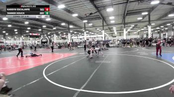 58 lbs Consi Of 8 #1 - Karsyn Escalante, Tucson Cyclones vs Tanner Houck, Oroville Rattlers