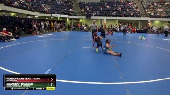 90 lbs Round 1 - Piper Fields, PACK732 Wrestling Academy vs Livie Kallal, New Prague