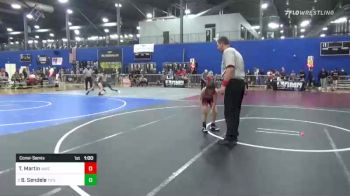 65 lbs Consolation - Ty Martin, Iawc vs Brogan Sendele, TD's Barn Boys