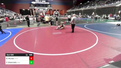 106 lbs Semifinal - Braydon Munier, Sturgis Youth WC vs Paxton Stienmetz, Touch Of Gold WC