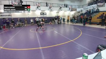 98 lbs 3rd Place Match - Tobyn Jordan, Powell Middle School vs Michael South, Thermopolis