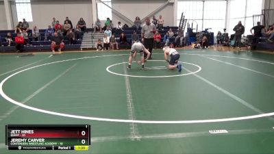 92 lbs Round 3 (16 Team) - Jeremy Carver, Contenders Wrestling Academy vs Jett Hines, Quest
