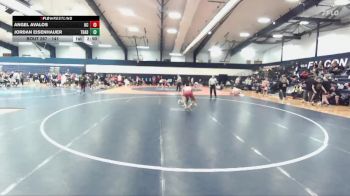 141 lbs Cons. Round 2 - Jordan Eisenhauer, Thaddeus Stevens vs Angel Avalos, King`s College