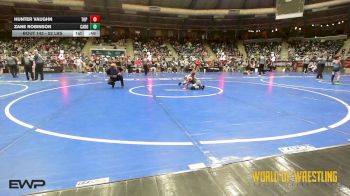 52 lbs Consi Of 8 #1 - Hunter Vaughn, Top Rank vs Zane Robinson, Cabot Wrestling Club