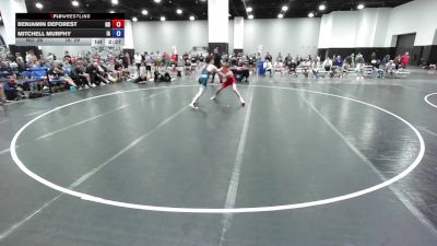 132 lbs Benjamin DeForest, North Dakota vs Mitchell Murphy, Iowa