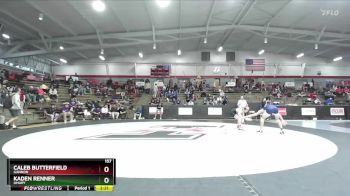 157 lbs Champ. Round 1 - Caleb Butterfield, Gannon vs Kaden Renner, UMary