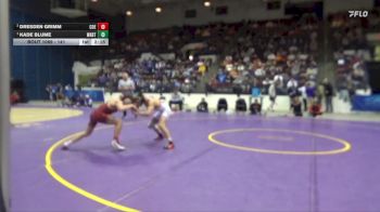 141 lbs 1st Place Match - Kade Blume, Wartburg vs Dresden Grimm, Coe