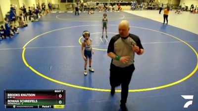 60 lbs Semis & 1st Wrestleback (8 Team) - Rowan Schreifels, Paynesville vs Brooks Knutson, K-M